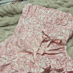 Amazon Pink Floral Women's Dress